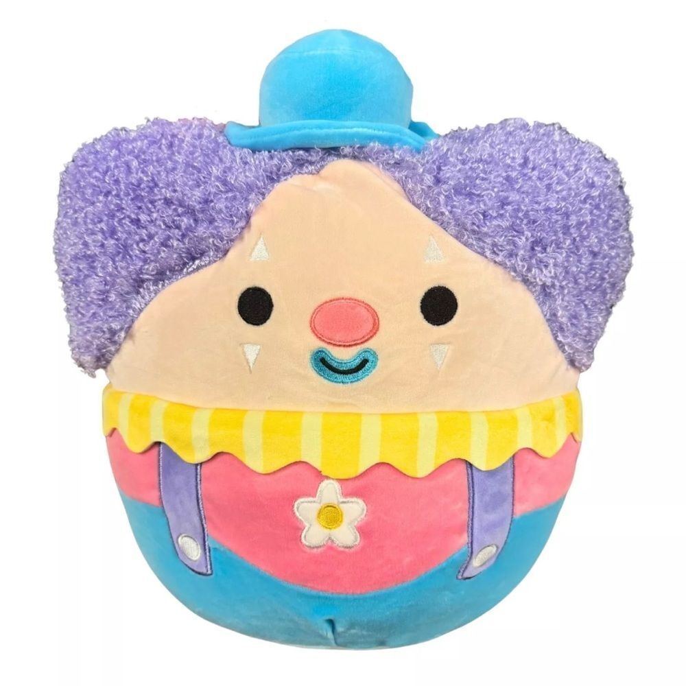 BNWT Squishmallows Easter 2025 Lida Rose The Easter Clown 12” Inch Plush Toy